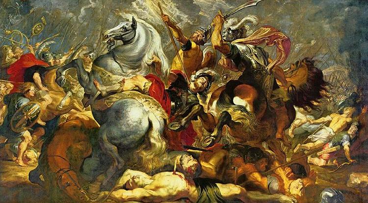 Peter Paul Rubens Sieg und Tod des Konsuls Decius Mus in der Schlacht oil painting image